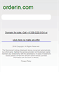 Mobile Screenshot of orderin.com
