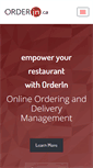 Mobile Screenshot of orderin.ca